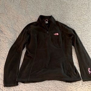 The North Face sweater supporting breast cancer